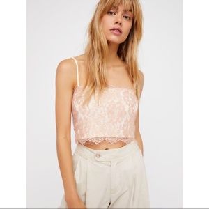 NWT Free People Lace Top